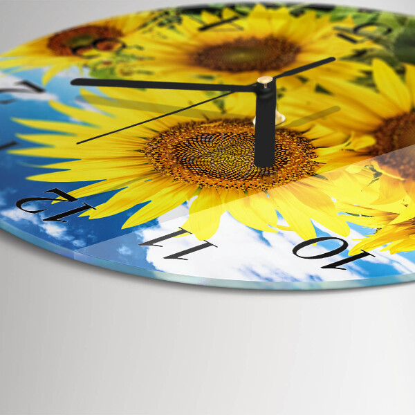 Orologio rotondo Girasoli