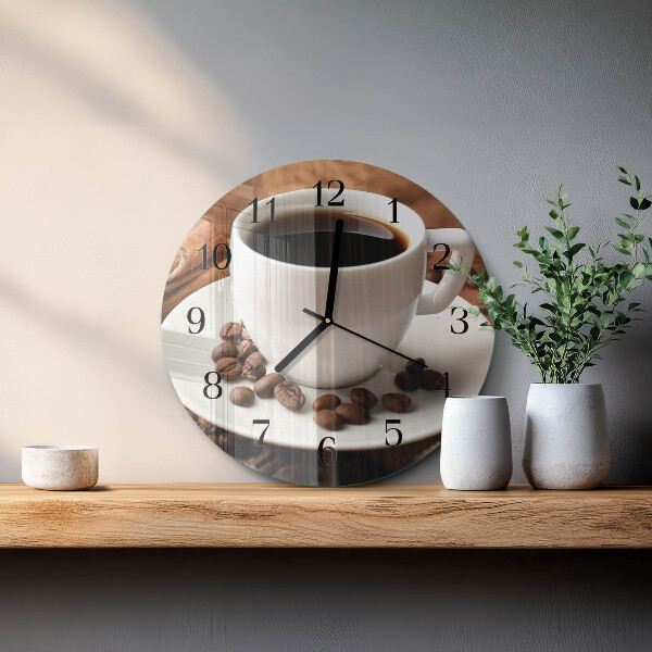Orologio rotondo Caffè