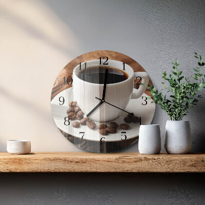 Orologio rotondo Caffè