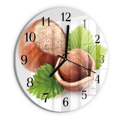 Orologio rotondo Nocciole