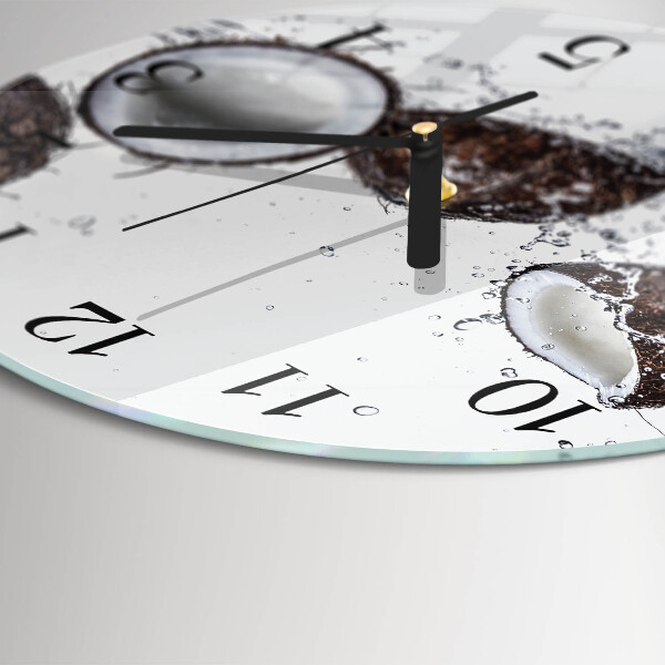 Orologio rotondo Noci di cocco