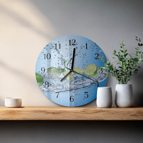 Orologio rotondo Lime