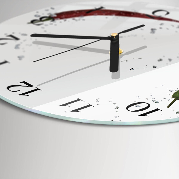 Orologio rotondo peperoncini