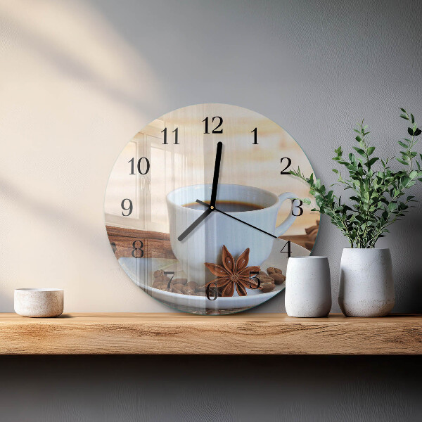 Orologio rotondo Caffè