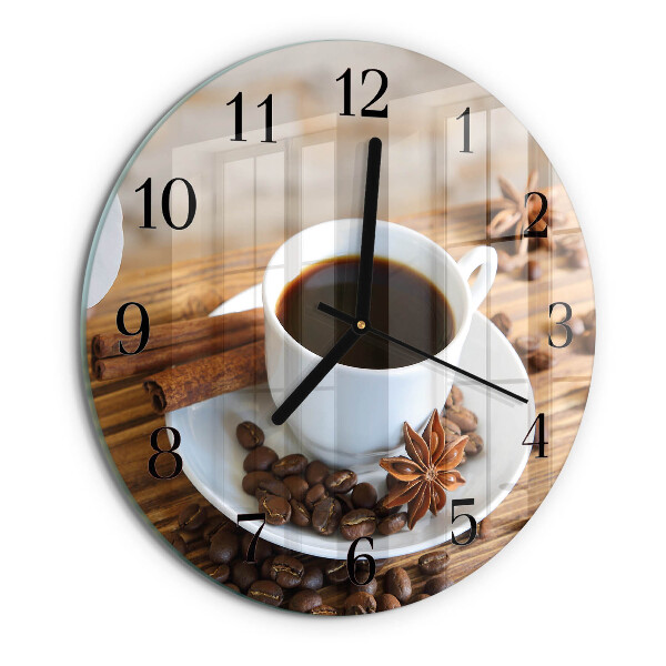 Orologio rotondo Caffè