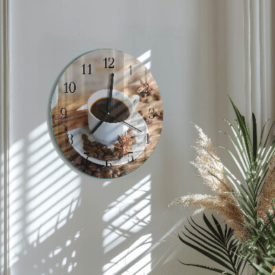 Orologio rotondo Caffè