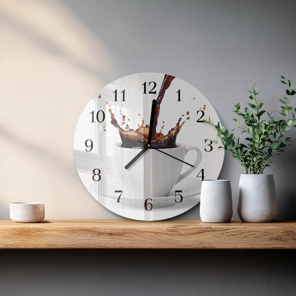 Orologio rotondo Caffè