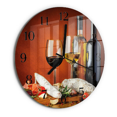 Orologio rotondo Vino