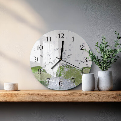 Orologio rotondo Lime