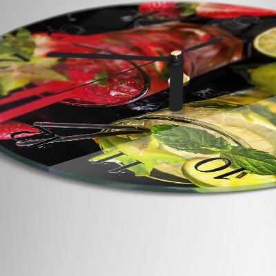 Orologio rotondo Cocktail