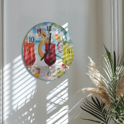 Orologio rotondo Cocktail
