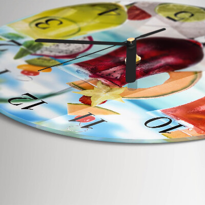 Orologio rotondo Cocktail