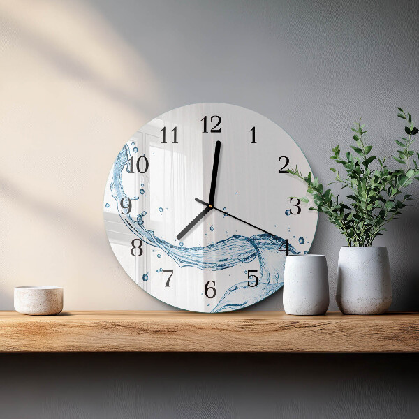 Orologio rotondo Acqua