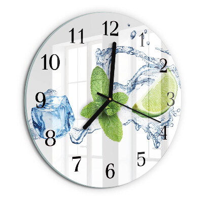 Orologio rotondo Menta