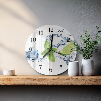 Orologio rotondo Menta