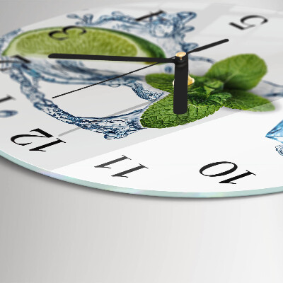 Orologio rotondo Menta
