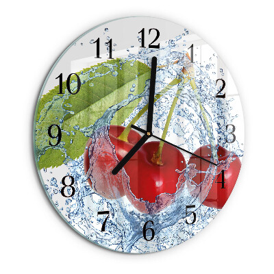Orologio rotondo Ciliegie