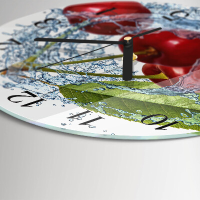 Orologio rotondo Ciliegie