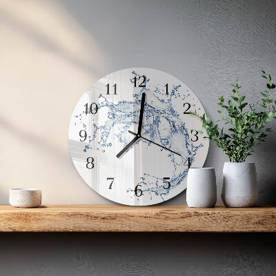 Orologio rotondo Acqua