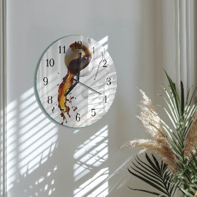 Orologio rotondo Caffè