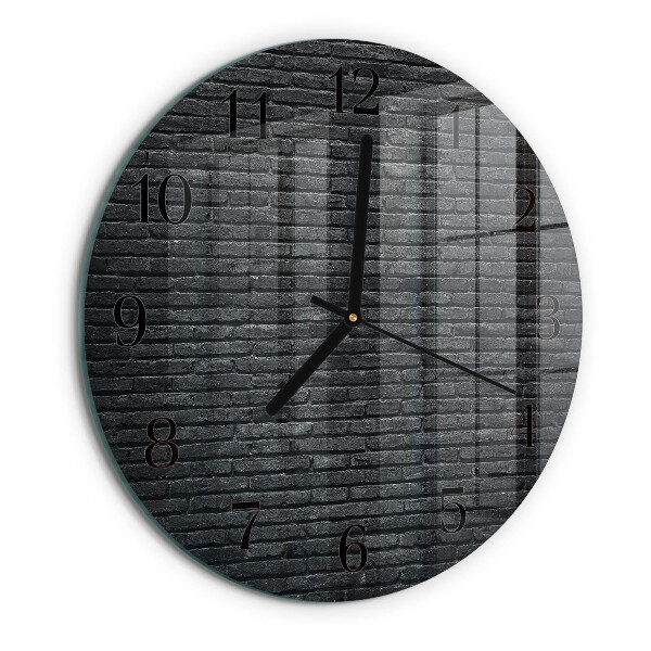 Orologio rotondo Clinker