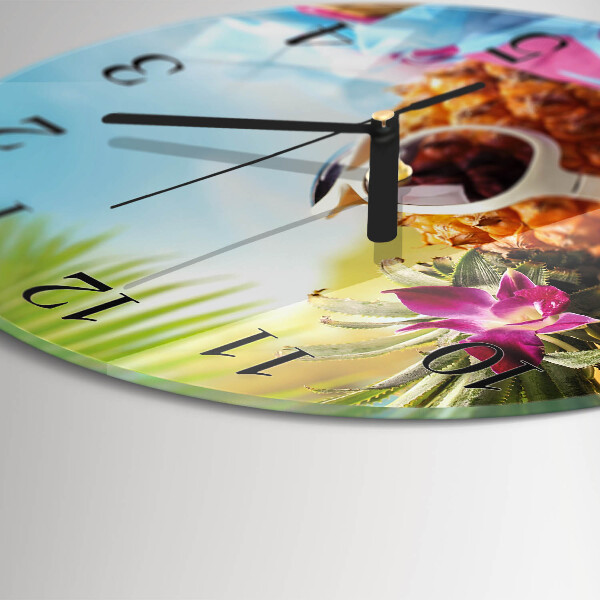 Orologio rotondo Ananas