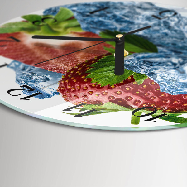 Orologio rotondo Gelato alla fragola