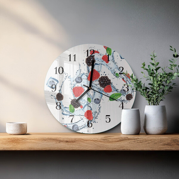 Orologio rotondo Gelato alla frutta