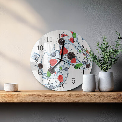 Orologio rotondo Gelato alla frutta