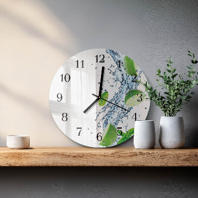 Orologio rotondo Menta