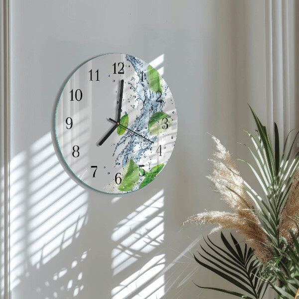 Orologio rotondo Menta