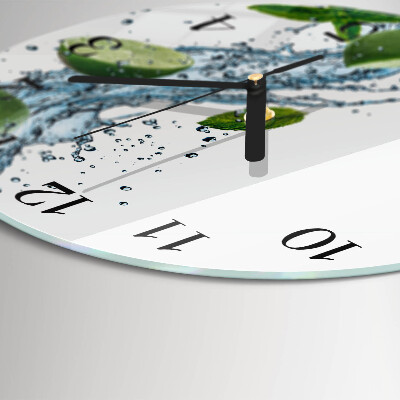 Orologio rotondo Menta