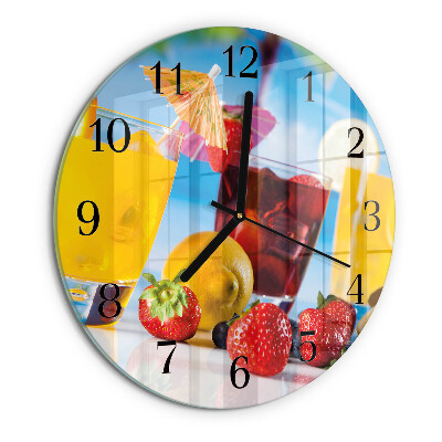 Orologio rotondo Cocktail