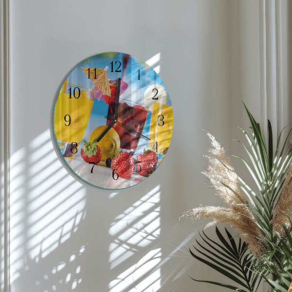 Orologio rotondo Cocktail