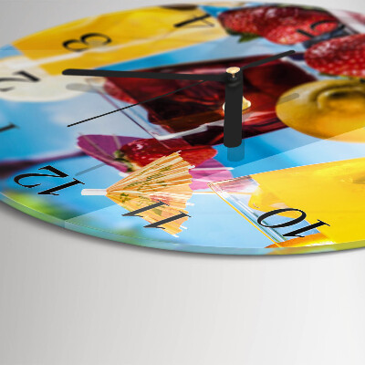 Orologio rotondo Cocktail