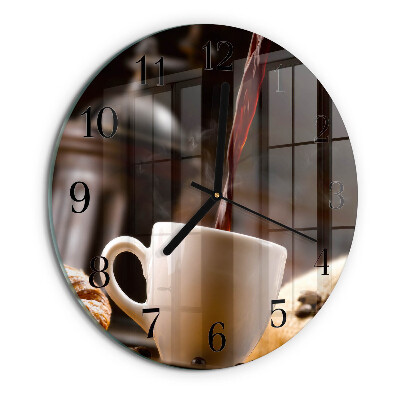 Orologio rotondo Caffè