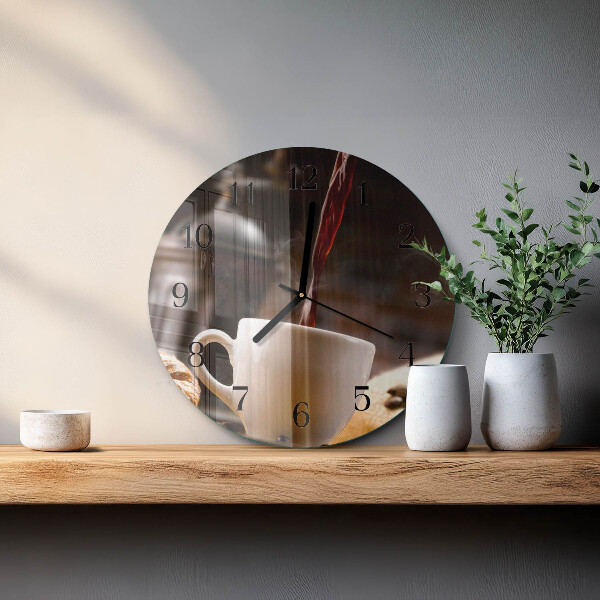 Orologio rotondo Caffè