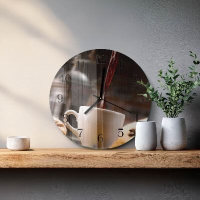 Orologio rotondo Caffè