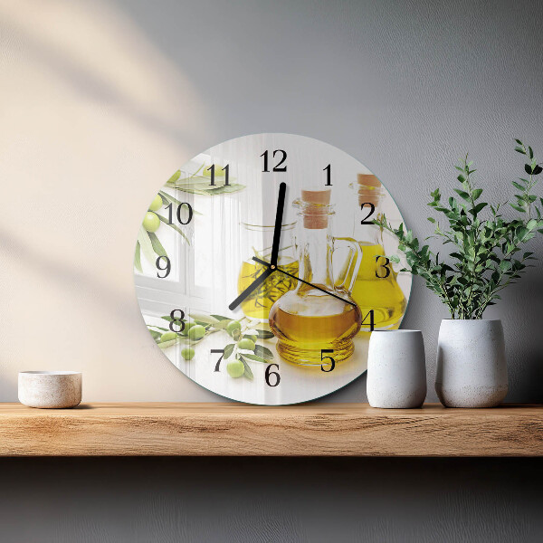 Orologio rotondo Olio