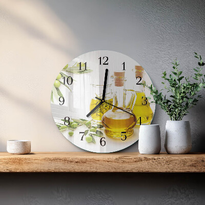 Orologio rotondo Olio