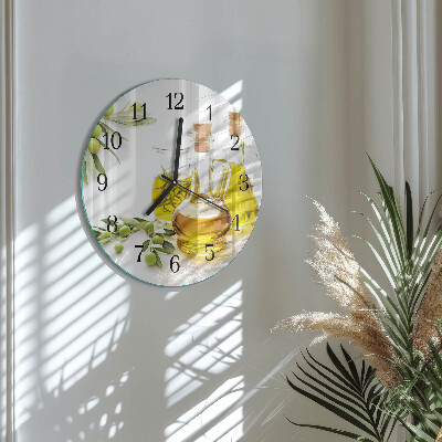 Orologio rotondo Olio