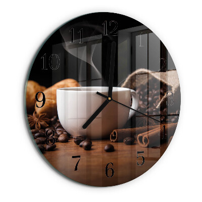 Orologio rotondo Caffè