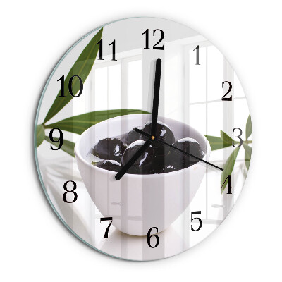 Orologio rotondo Olive