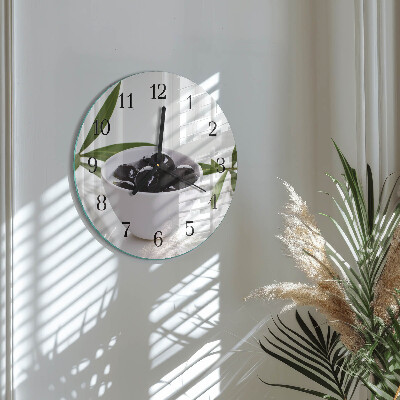 Orologio rotondo Olive