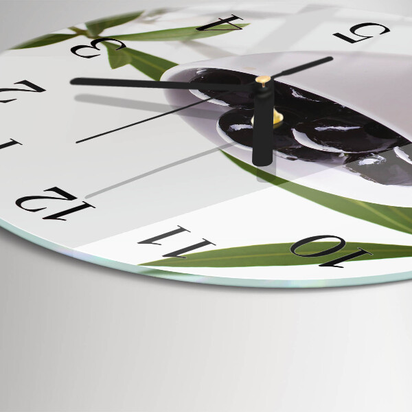 Orologio rotondo Olive