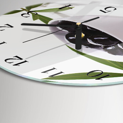 Orologio rotondo Olive