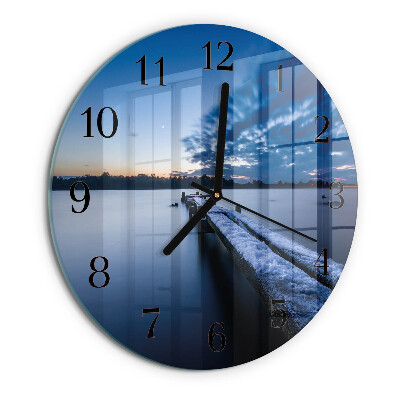 Orologio rotondo Paesaggio