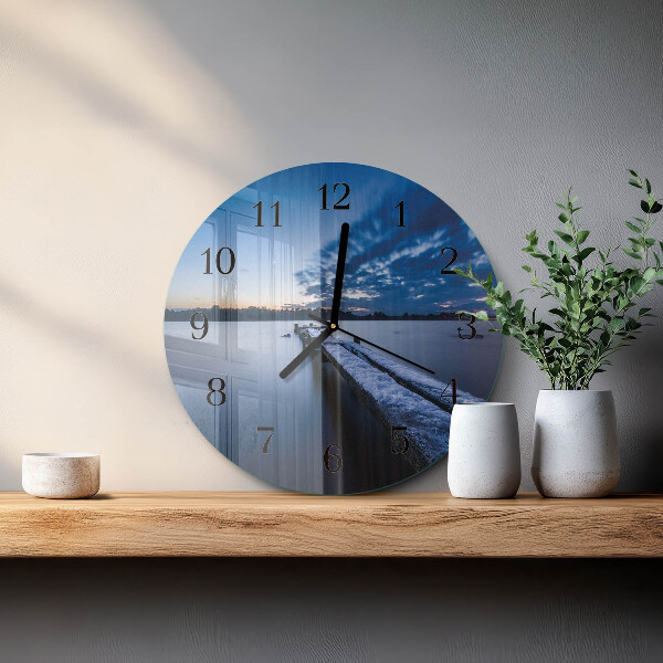 Orologio rotondo Paesaggio