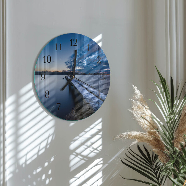 Orologio rotondo Paesaggio
