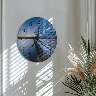 Orologio rotondo Paesaggio